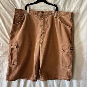 Dickies Shorts Mens Size 40 Brown Stretch Duck Canvas Flat Workwear Outdoors